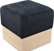 Load image into Gallery viewer, Havre - Ottoman / Stool With Natural Base
