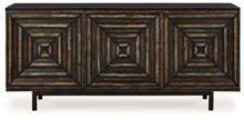 Load image into Gallery viewer, Fair Ridge - Accent Cabinet - Distressed Black

