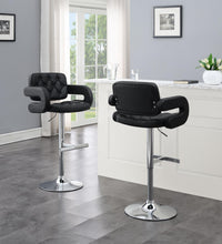 Load image into Gallery viewer, ST120 - Faux Leather Bar Stool (Set of 2)
