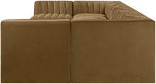 Load image into Gallery viewer, Rummi - Velvet Performance Fabric Upholstered 8 Piece Modular Sectional (With 2 Corner Chairs)
