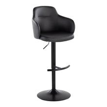 Load image into Gallery viewer, Boyne - Contemporary Adjustable Barstool With Swivel With Rounded T Footrest (Set of 2)
