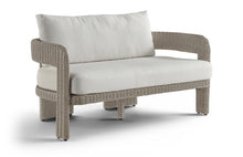 Load image into Gallery viewer, Sandbay - Olefin Water Resistant Fabric And Wicker Outdoor Patio Loveseat
