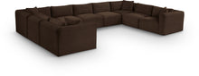 Load image into Gallery viewer, Shaggy - 9 Piece Modular U-Shaped Sectional
