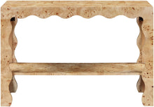 Load image into Gallery viewer, Vassa - Burl Veneer Console Table
