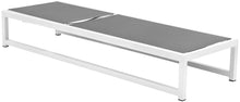 Load image into Gallery viewer, Maldives - Water Resistant Outdoor Patio Adjustable Sun Chaise Lounge Chair With White Base
