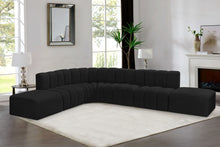 Load image into Gallery viewer, Arc - Boucle Fabric 7 Piece Corner Modular Sofa
