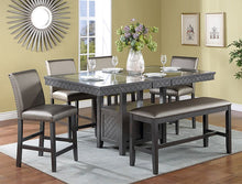 Load image into Gallery viewer, Crown Mark Furniture Bankston Counter Height Chair in Brown (Set of 2)
