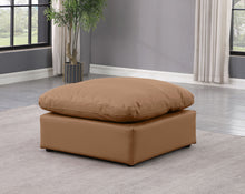 Load image into Gallery viewer, Indulge - Faux Leather Ottoman

