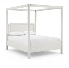 Load image into Gallery viewer, Salina - Linen Textured Fabric Upholstered Bed
