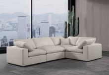 Load image into Gallery viewer, Comfy - 4 Piece Linen Fabric Modular Sectional
