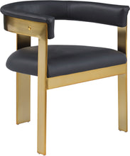 Load image into Gallery viewer, Romeo - Faux Leather Dining Chair With Gold Base (Set of 2)
