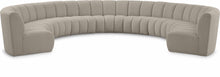 Load image into Gallery viewer, Infinity - 9 Piece Boucle Modular Sectional
