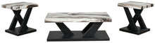 Load image into Gallery viewer, Cendill - Occasional Table Set (Set of 3) - Dark Brown / White / Black
