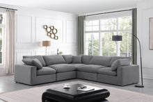 Load image into Gallery viewer, Comfy - 5 Piece Velvet Modular Corner Sectional
