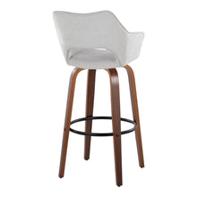 Load image into Gallery viewer, Mustang - Contemporary Fixed Height Barstool With Swivel &amp; Round Footrest (Set of 2)
