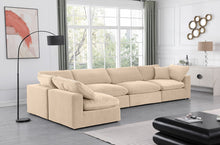 Load image into Gallery viewer, Comfy - 5 Piece Velvet Modular Sectional
