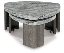 Load image into Gallery viewer, Surmour - Stacked Cocktail Table - Gray / Brown
