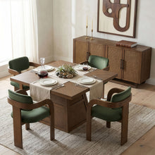 Load image into Gallery viewer, Fenwick - Cane Oak Veneer And Solid Wood Dining Table
