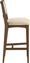 Load image into Gallery viewer, Atrium - Upholstered Bar Stool (Set of 2) - Brushed Brown Frame
