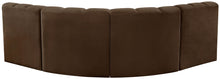 Load image into Gallery viewer, Arc - Velvet 4 Piece Corner Modular Sofa

