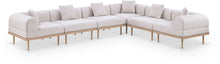 Load image into Gallery viewer, Laguna - 6 Piece 142" Outdoor Patio Modular Sectional
