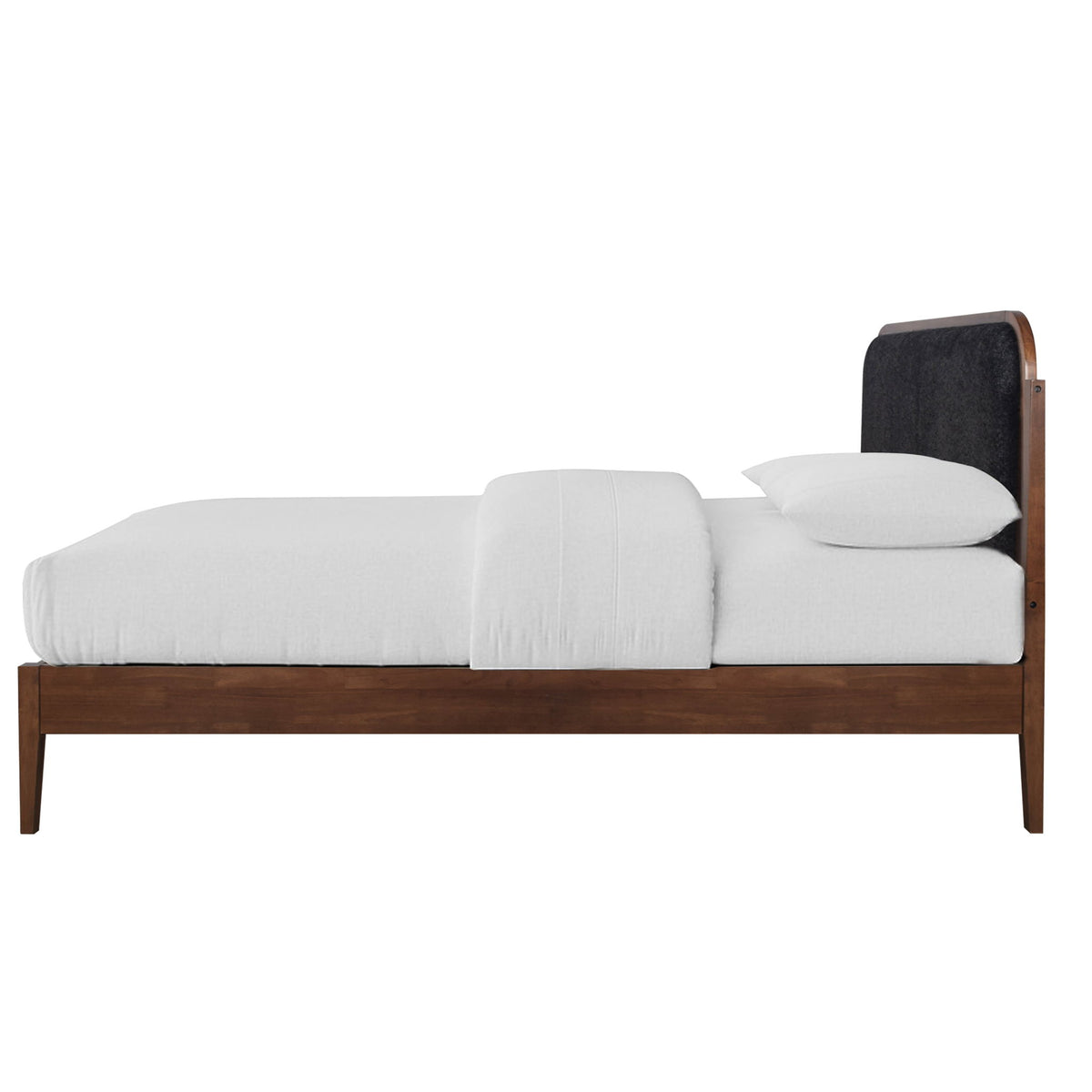 Hawthorne - Queen Platform Bed With Upholstered Headboard