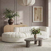 Load image into Gallery viewer, Rummi - Velvet Performance Fabric Upholstered 3 Piece Modular Sectional
