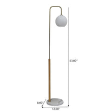 Load image into Gallery viewer, Tall Corner Floor Lamp For Living Room - White
