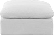 Load image into Gallery viewer, Indulge - Linen Ottoman - White
