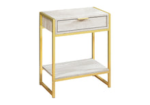 Load image into Gallery viewer, Accent Side Table, Storage Drawer, Spacious Tabletop

