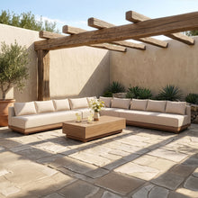 Load image into Gallery viewer, Solace - Olefin Fabric 5 Piece Outdoor Patio Modular Sectional
