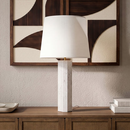 Orison - Linen Textured Fabric Table Lamp - Ego Home Furniture