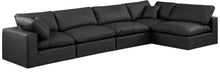 Load image into Gallery viewer, Comfy - 5 Piece Faux Leather Modular Sectional
