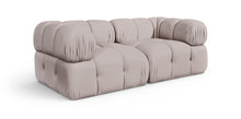 Load image into Gallery viewer, Orin - Velvet Performance Fabric Upholstered 2 Piece Modular Sofa (2 Corner Chairs)
