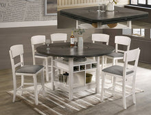 Load image into Gallery viewer, Crown Mark Furniture Conner Counter Height Chair in White (Set of 2)
