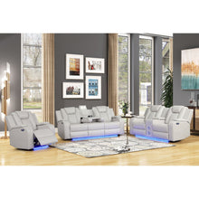 Load image into Gallery viewer, Benz - LED &amp; Power Recliner With Adjustable Headrests And Ambient LED Lighting
