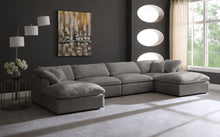 Load image into Gallery viewer, Cozy - 6 Piece Modular Double Chaise Sectional
