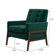 Load image into Gallery viewer, Cole - Solid Wood Lounge Chair
