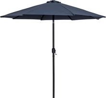 Load image into Gallery viewer, Fiji - Aluminum Patio Umbrella With Round White And Black Base
