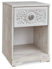 Load image into Gallery viewer, Paxberry - One Drawer Night Stand - Open Cubby - Whitewash

