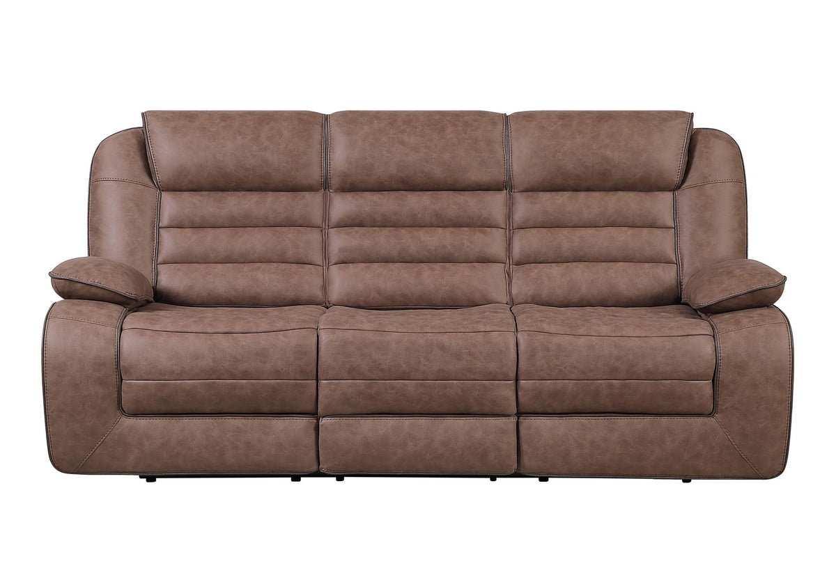 U2250 - Reclining Sofa / Console Reclining Loveseat - Brown