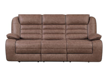 Load image into Gallery viewer, U2250 - Reclining Sofa / Console Reclining Loveseat - Brown

