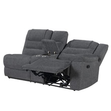 Load image into Gallery viewer, Redondo - RAF Console Loveseat With 1 Recliner - Dark Gray

