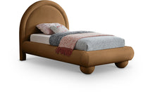 Load image into Gallery viewer, Madrid - Velvet Upholstered Bed
