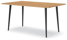 Load image into Gallery viewer, Gretlynn - Rectangular Dining Room Table - Black / Natural
