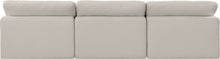 Load image into Gallery viewer, Comfy - Linen Modular Armless Sofa 3 Seats
