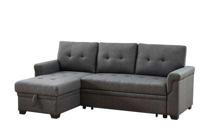 Sierra - Reversible Sleeper Sectional Sofa With Storage Chaise - Ego Home Furniture