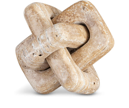 Bond - Travertine Decorative Knot - Natural