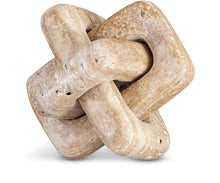 Load image into Gallery viewer, Bond - Travertine Decorative Knot - Natural
