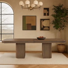 Load image into Gallery viewer, Mohari - Solid Wood And Oak Veneer 112" / 160" Dining Table
